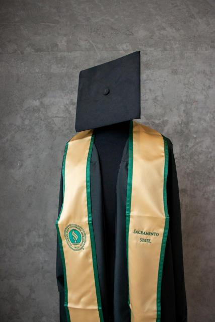 Black First Gen Proud Graduation Stole  Graduation Cap and Gown