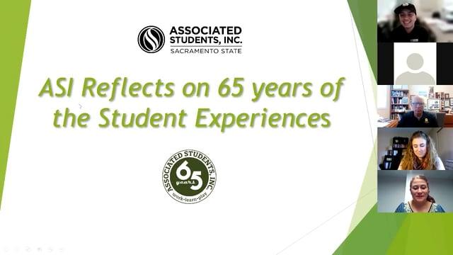 ASI Reflects on 65 years of Student Experiences